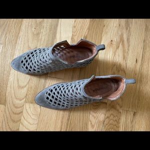 Jeffrey Campbell Woven Booties